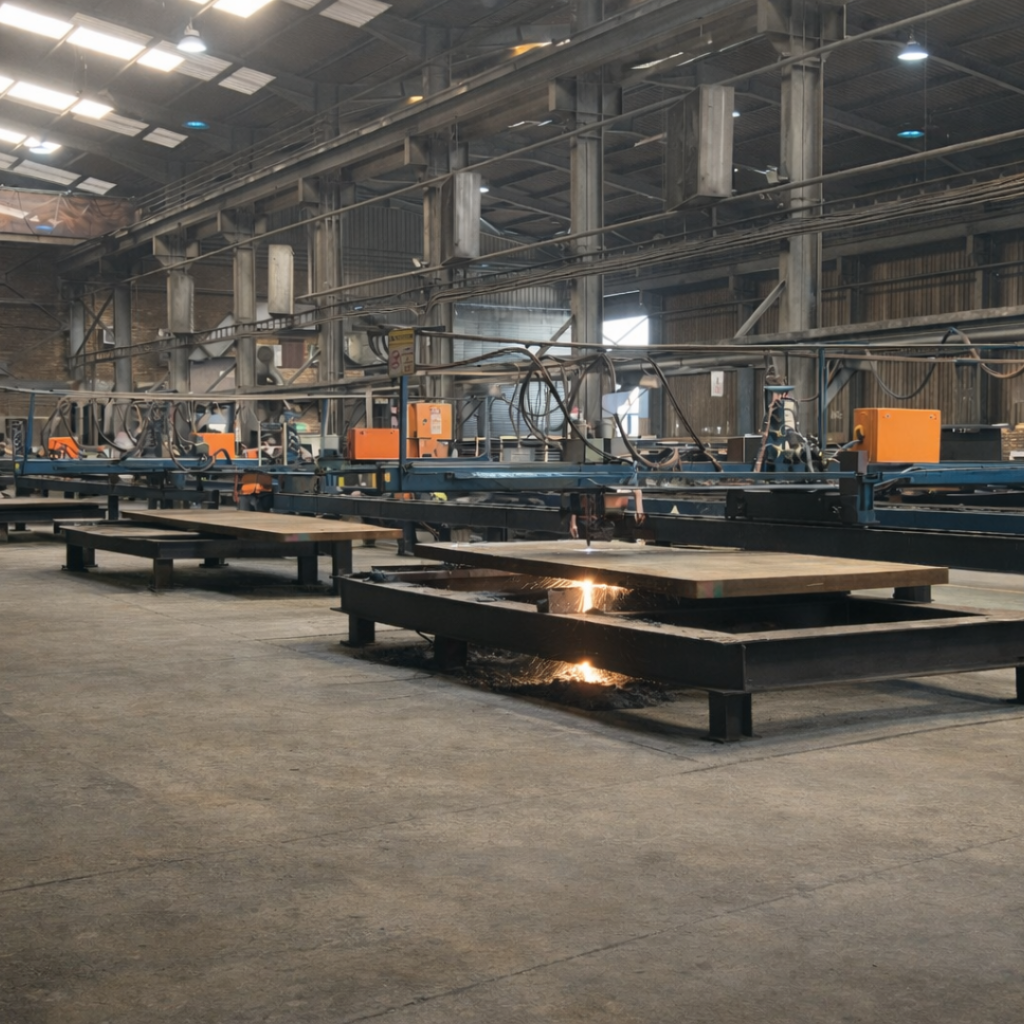 TW profile SERVICES - Flame cutting